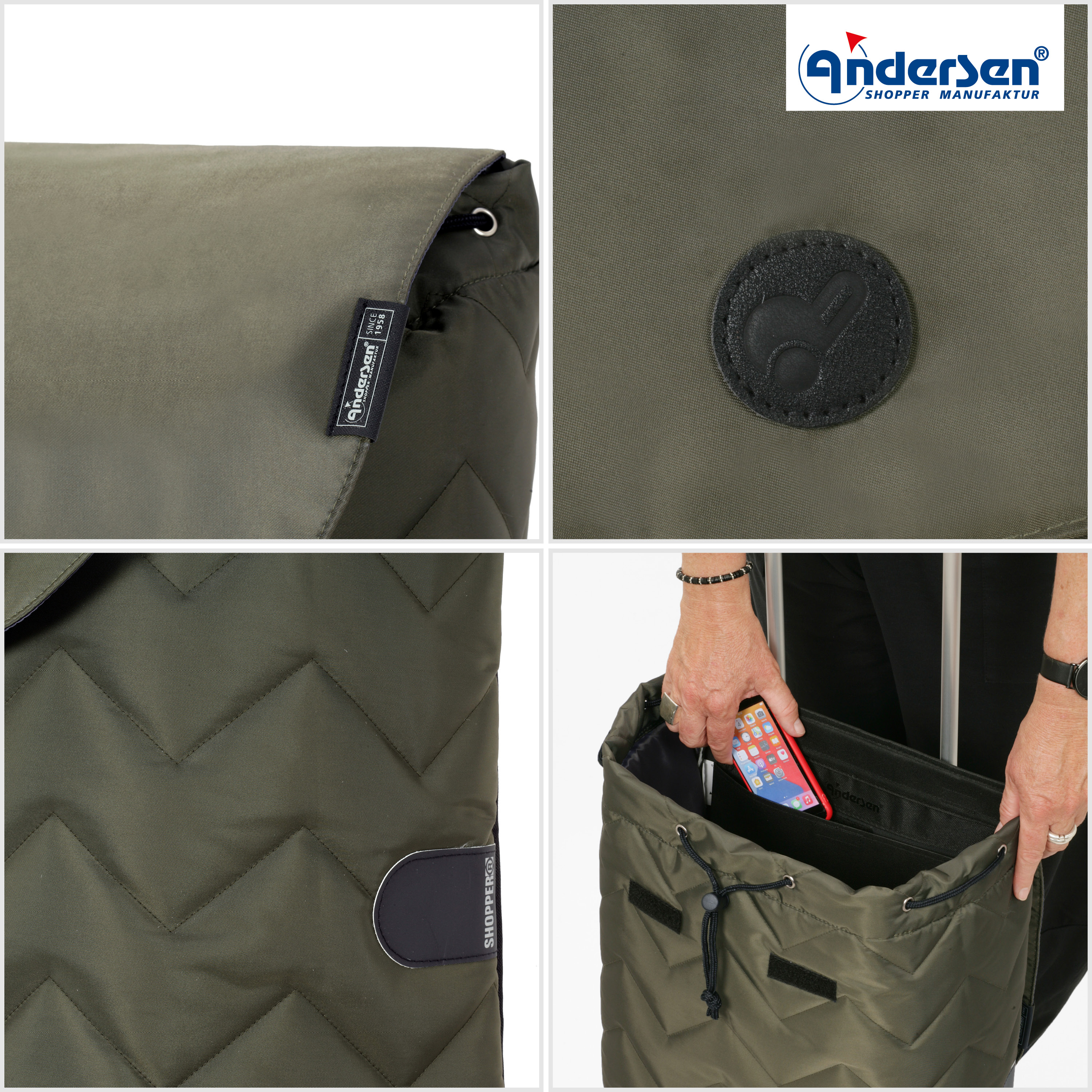 Alu Star Shopper Hilma- leichtes & wendiges Aluminium-Fahrgestell