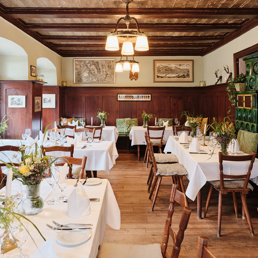 Innenansicht Restaurant Wolfsbrunnen Heidelberg Schlierbach