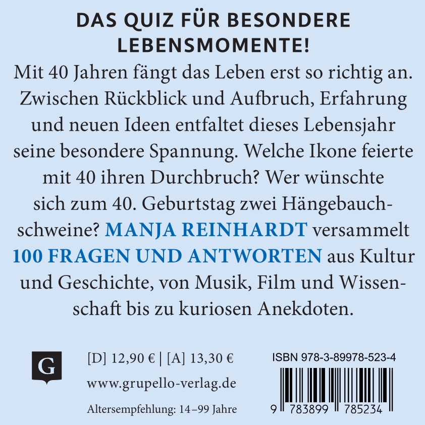 Runde Geburtstage. Das Quiz im Quadrat