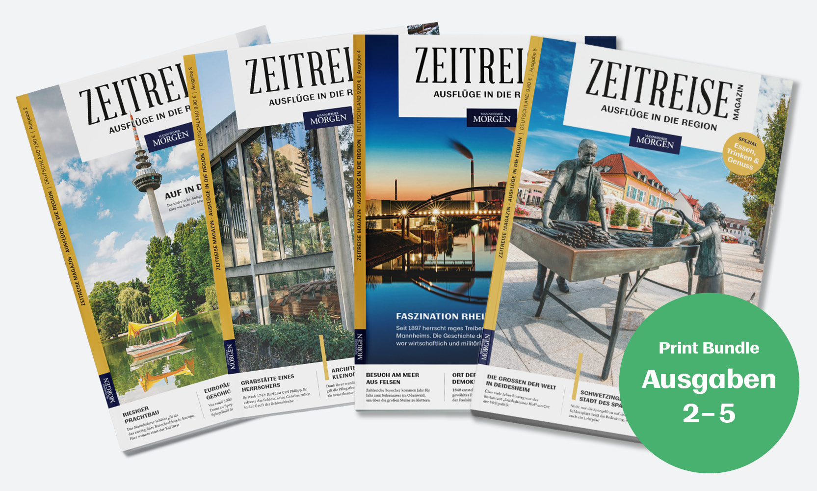 Zeitreise Magazin - Bundle Ausgaben Nr. 2 - 5