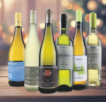 Festtagsweißweine aus der BASF-Weinkellerei 2024 Festtagsweißweine aus der BASF-Weinkellerei 2024