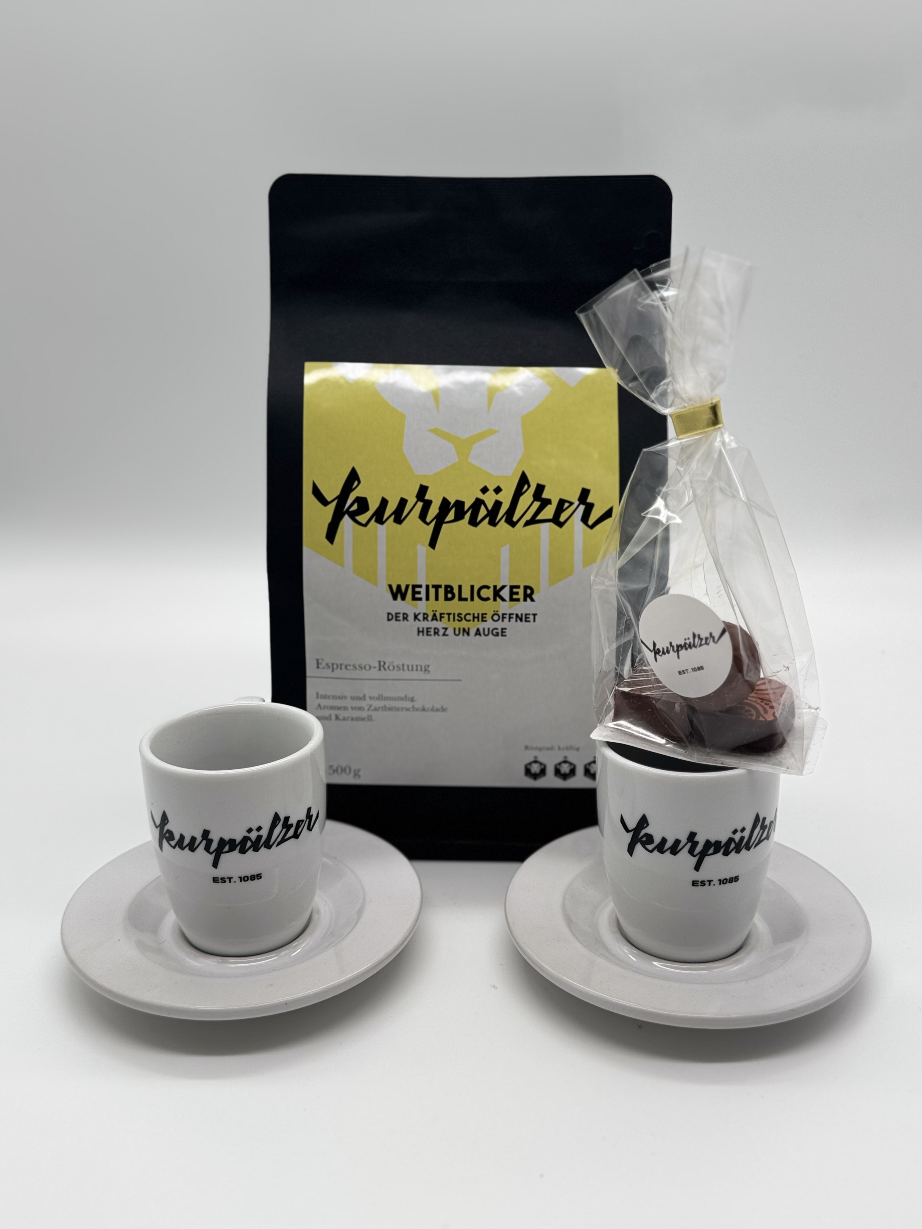 Kurpälzer Espresso - Paket (ganze Bohnen) Kurpälzer Espresso - Paket (ganze Bohnen)