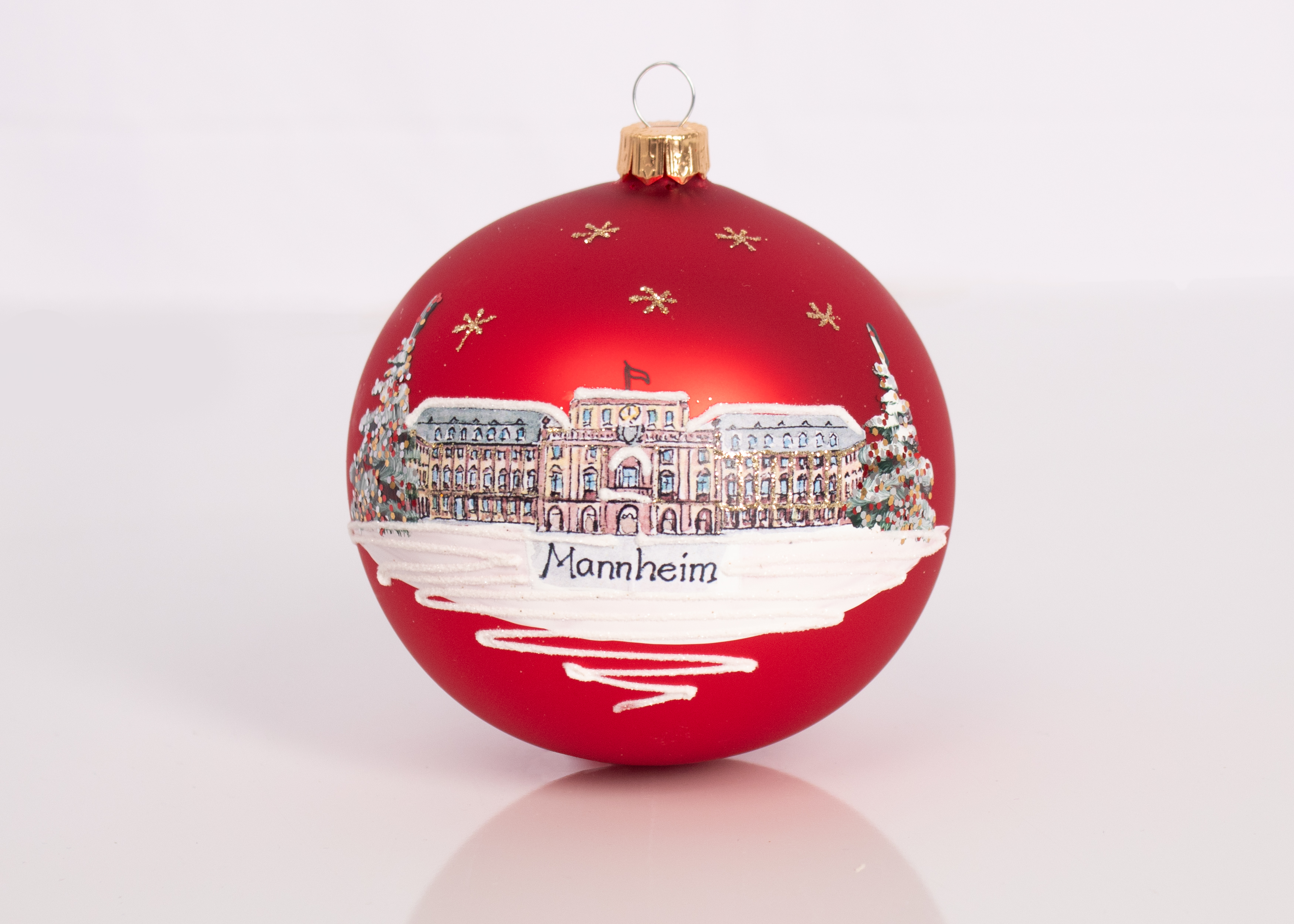 Weihnachtskugel Mannheim Schloss Weihnachtskugel Mannheim Schloss