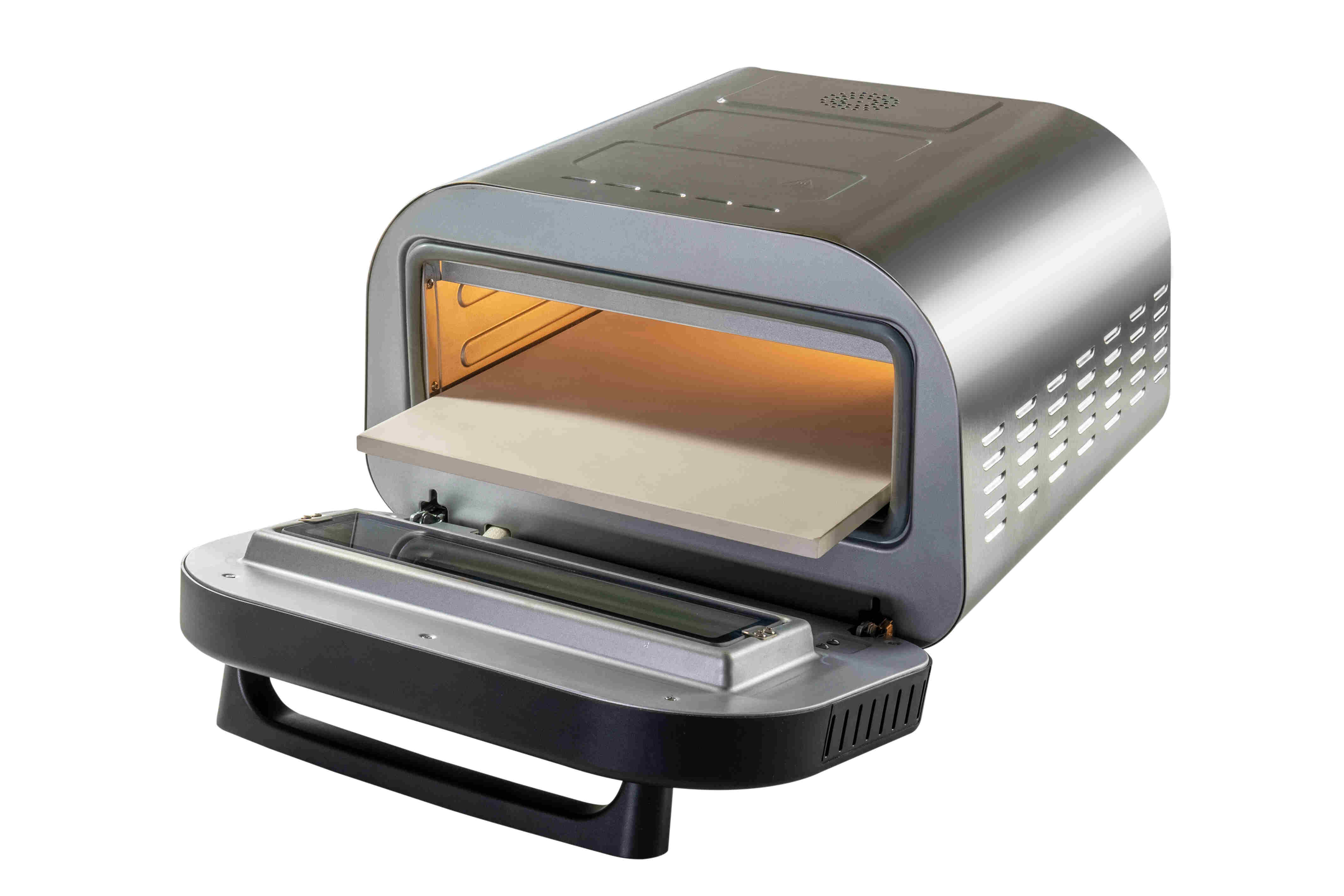 Pizzaofen mit digitalem Touch-Control-Display