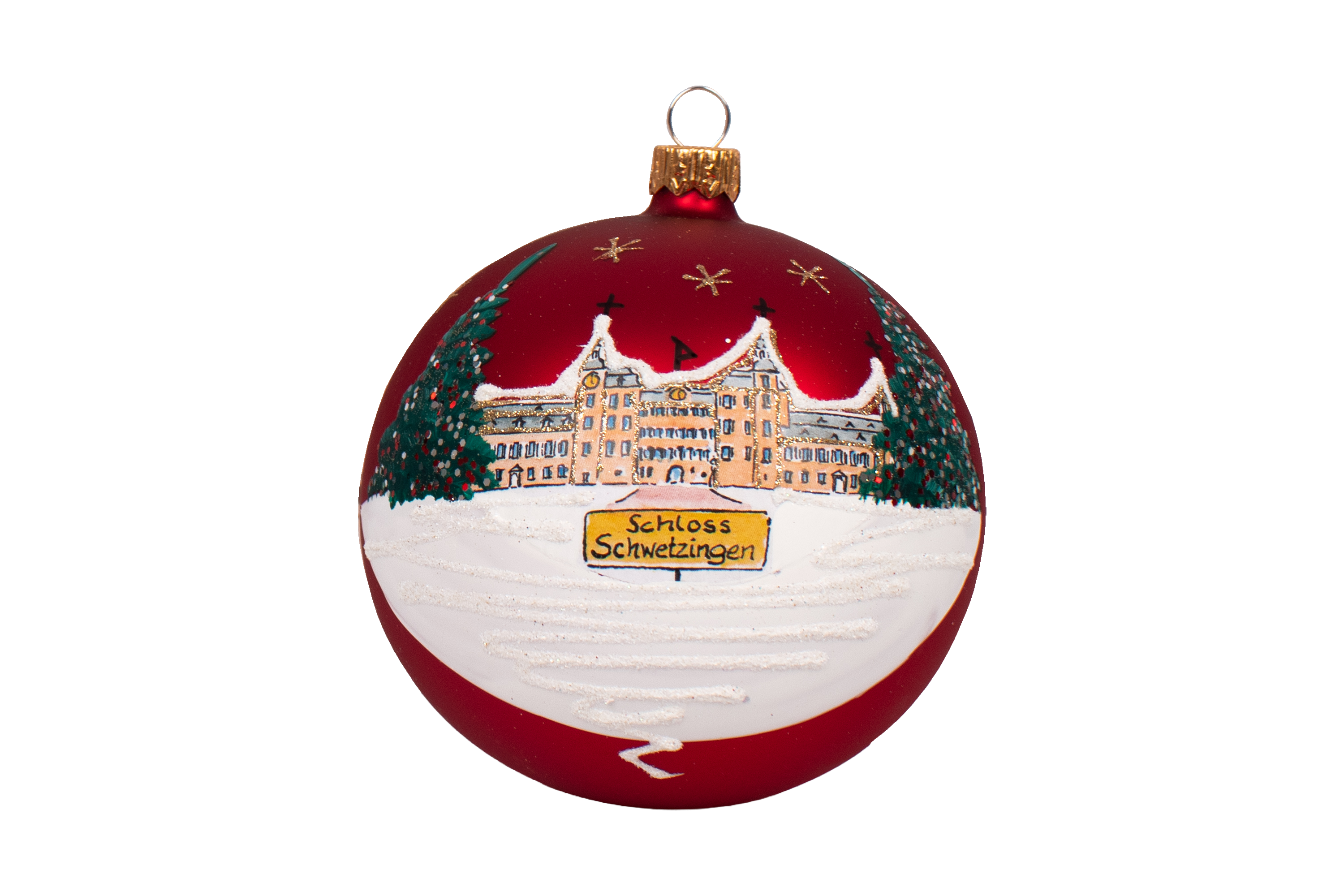 Weihnachtskugel Schwetzingen Schloss