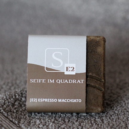 Seife im Quadrat - [E2] Espresso Macchiato