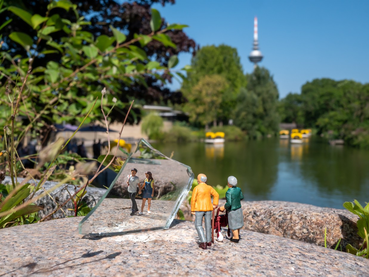 Little-Figuren-Wandbild von Benedikt Hild: Verschiedene Motive & Größen