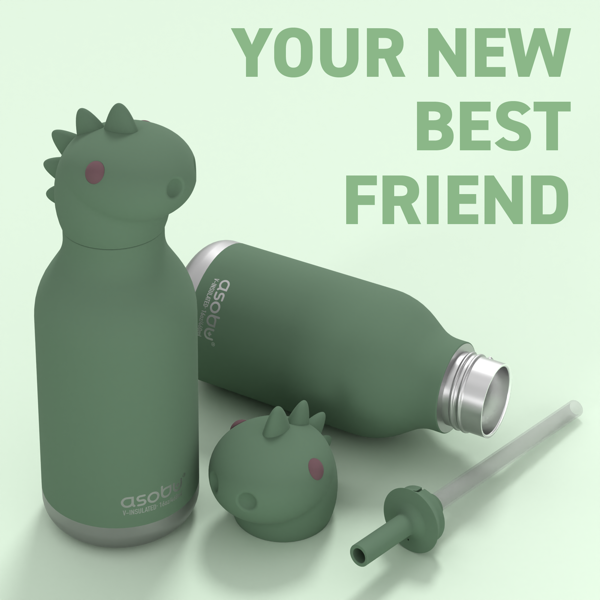 Bestie Trinkflaschen zum Schulanfang, 460 ml - verschiedene Motive