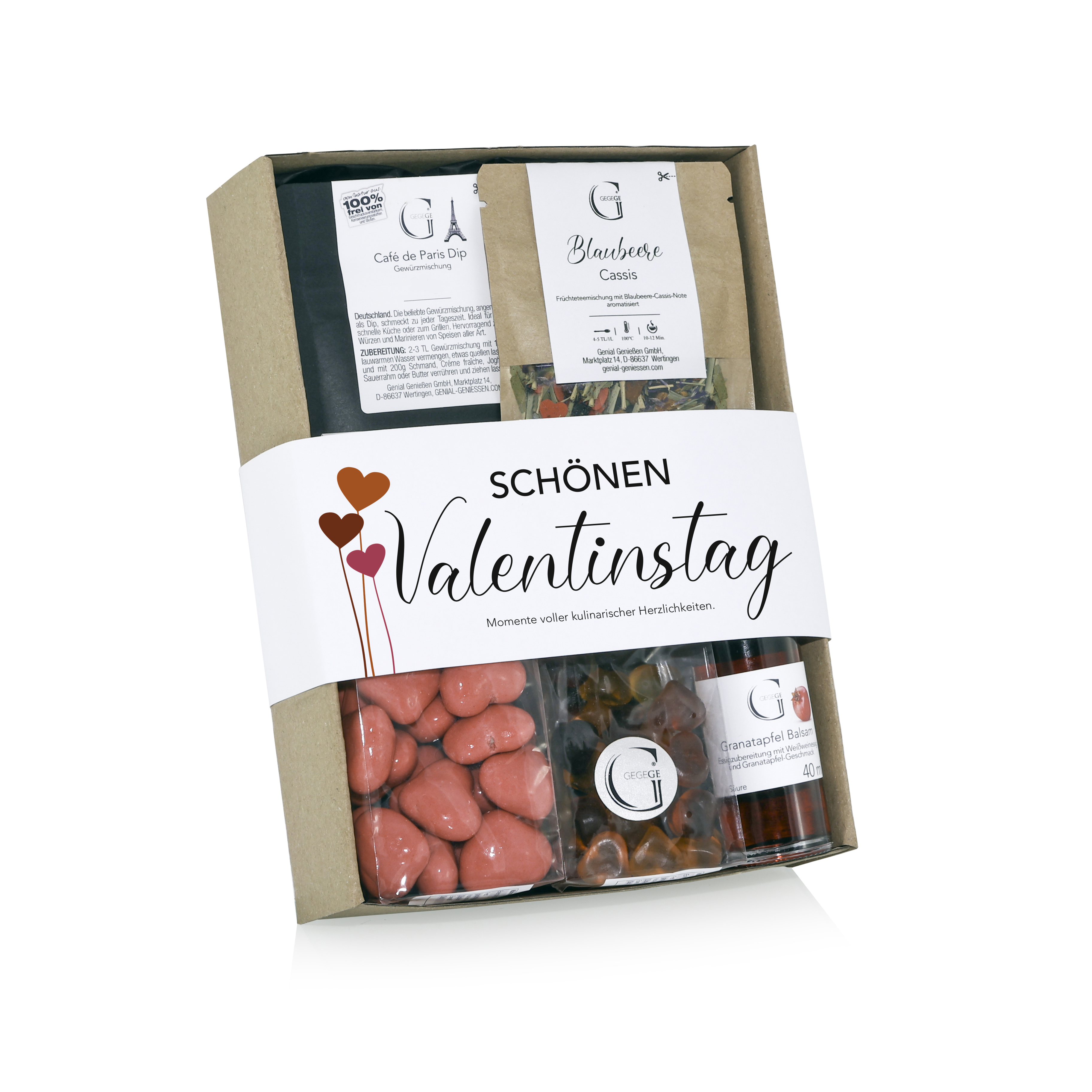 Geschenk-Set Schönen Valentinstag