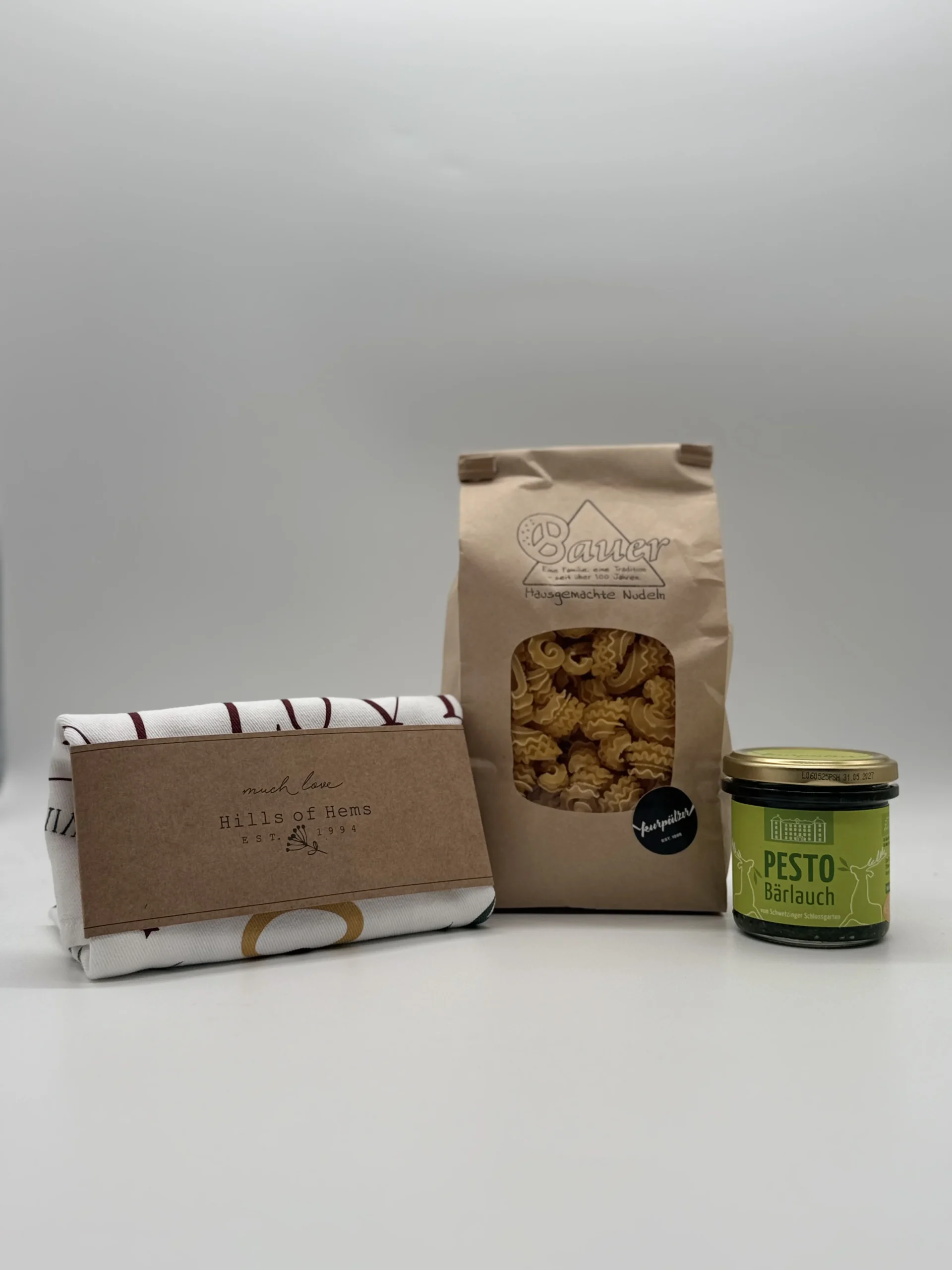 Kurpälzer Set mit Weihnachtstuch