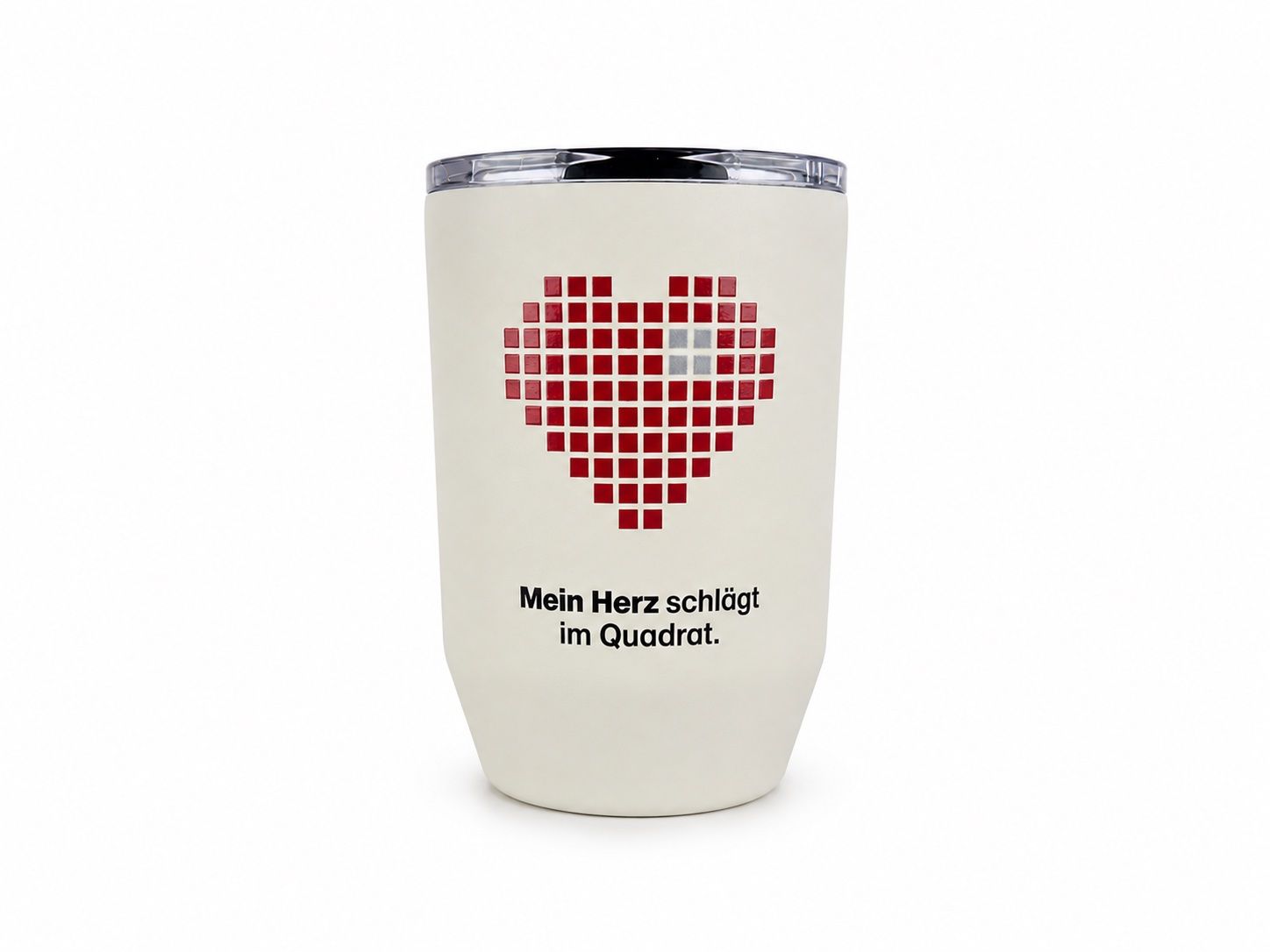 Mannheim Thermobecher "Mein Herz schlägt im Quadrat"