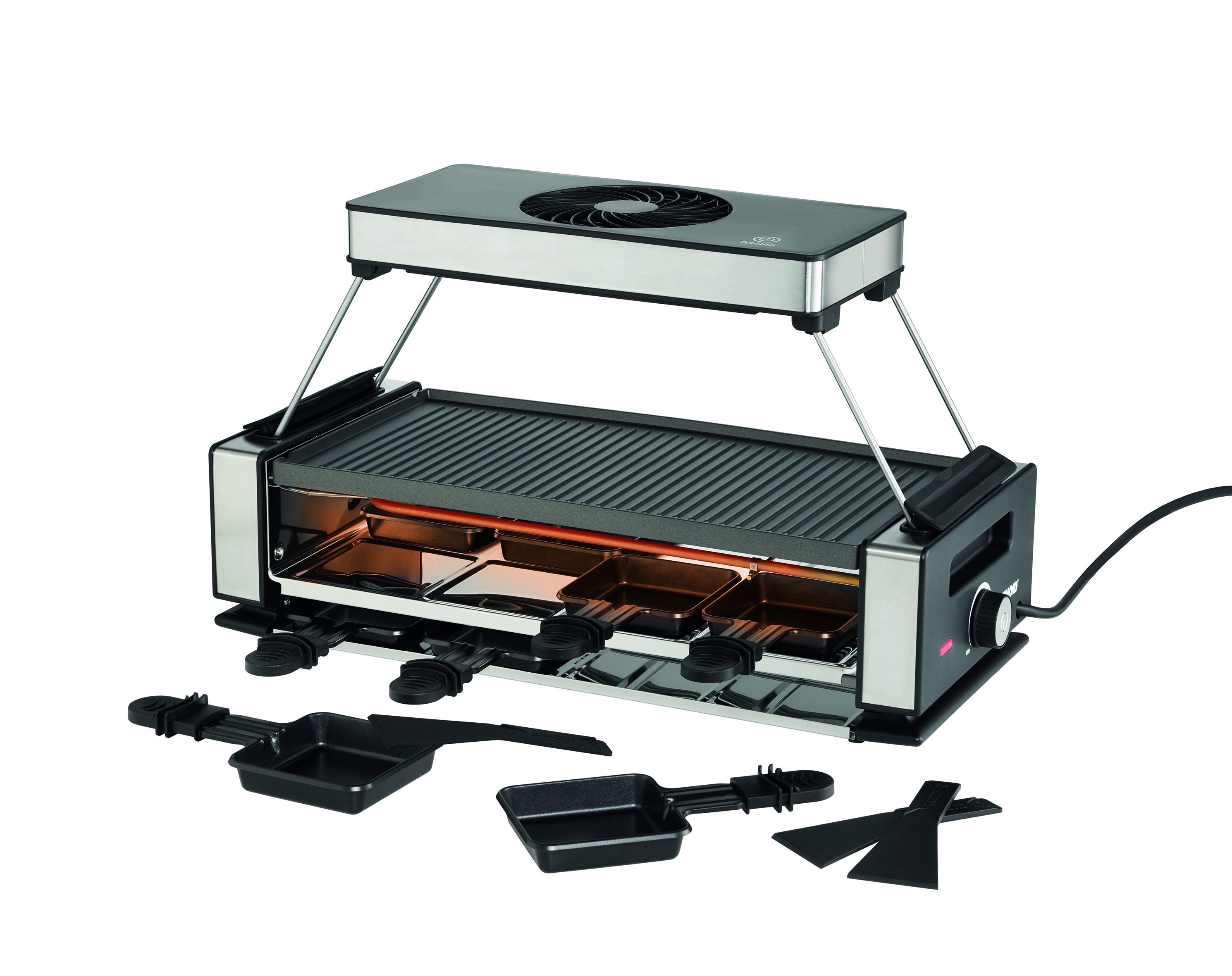 Raclette Smokeless inklusive Raclette Buch