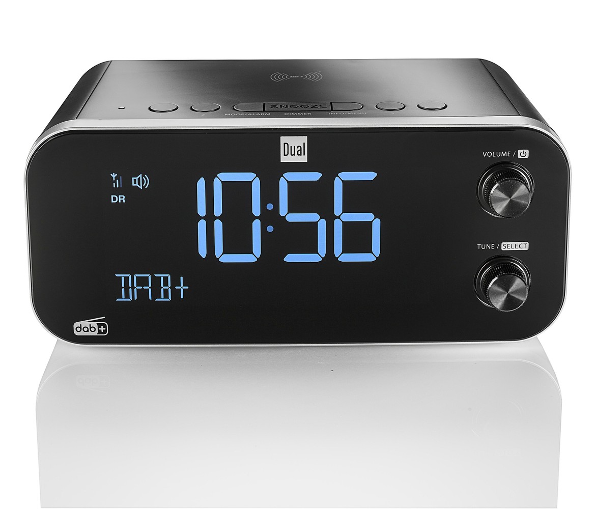 Dual DAB CR 30 Black Bird - DAB+ Radiowecker mit Wireless-Charging-Funktion Dual DAB CR 30 Black Bird - DAB+ Radiowecker mit Wireless-Charging-Funktion