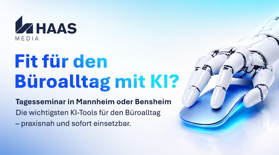 Tagesseminar | KI für den Büroalltag