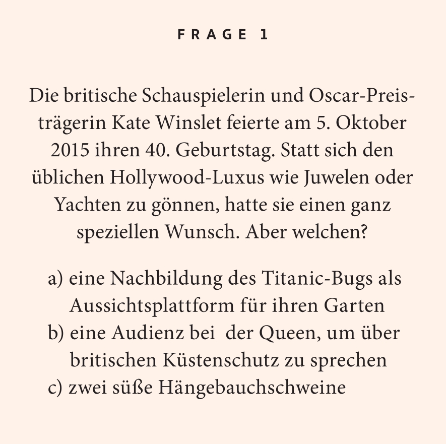 Runde Geburtstage. Das Quiz im Quadrat
